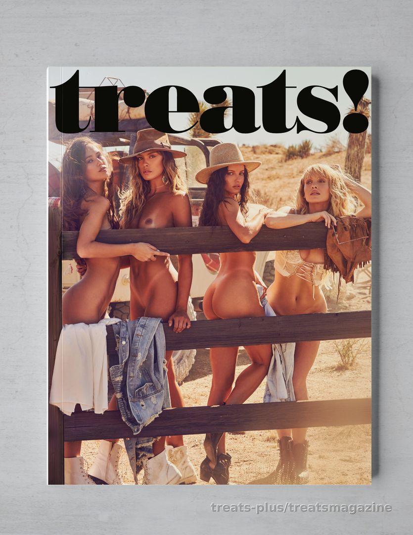 Treats! Magazine - Issue 13 by Josh Ryan - Featuring Cherokee, Barbara, Annie and Jaclyn in Joshua tree